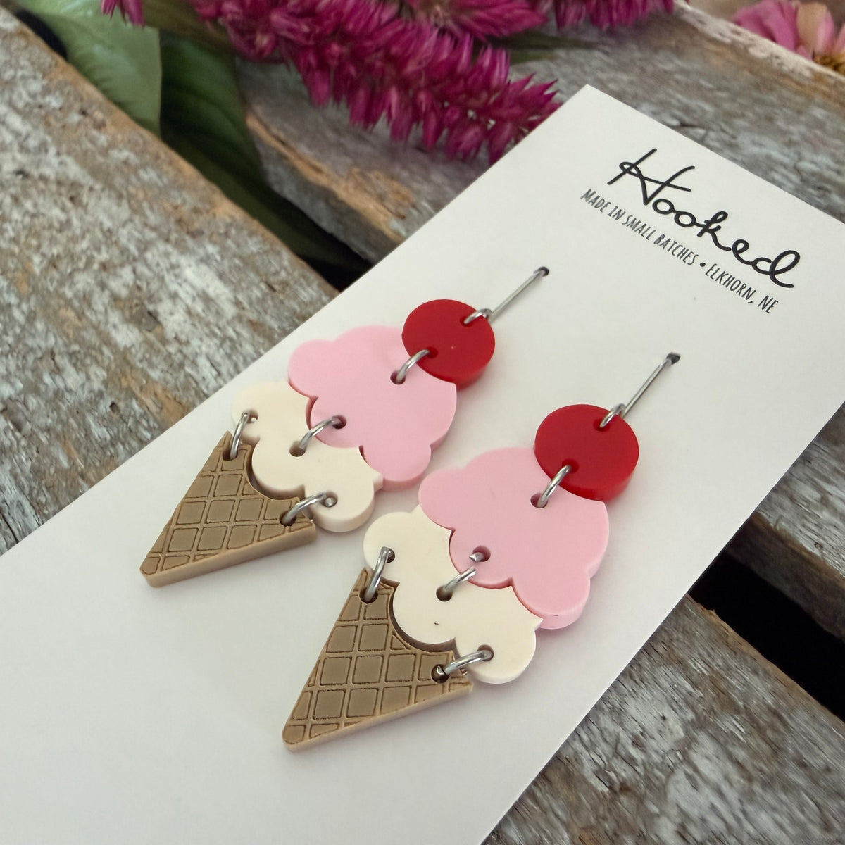 Double Scoop Earrings