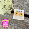Flower Earrings - XS Dangles or Large Studs - Ava's Army Benefit