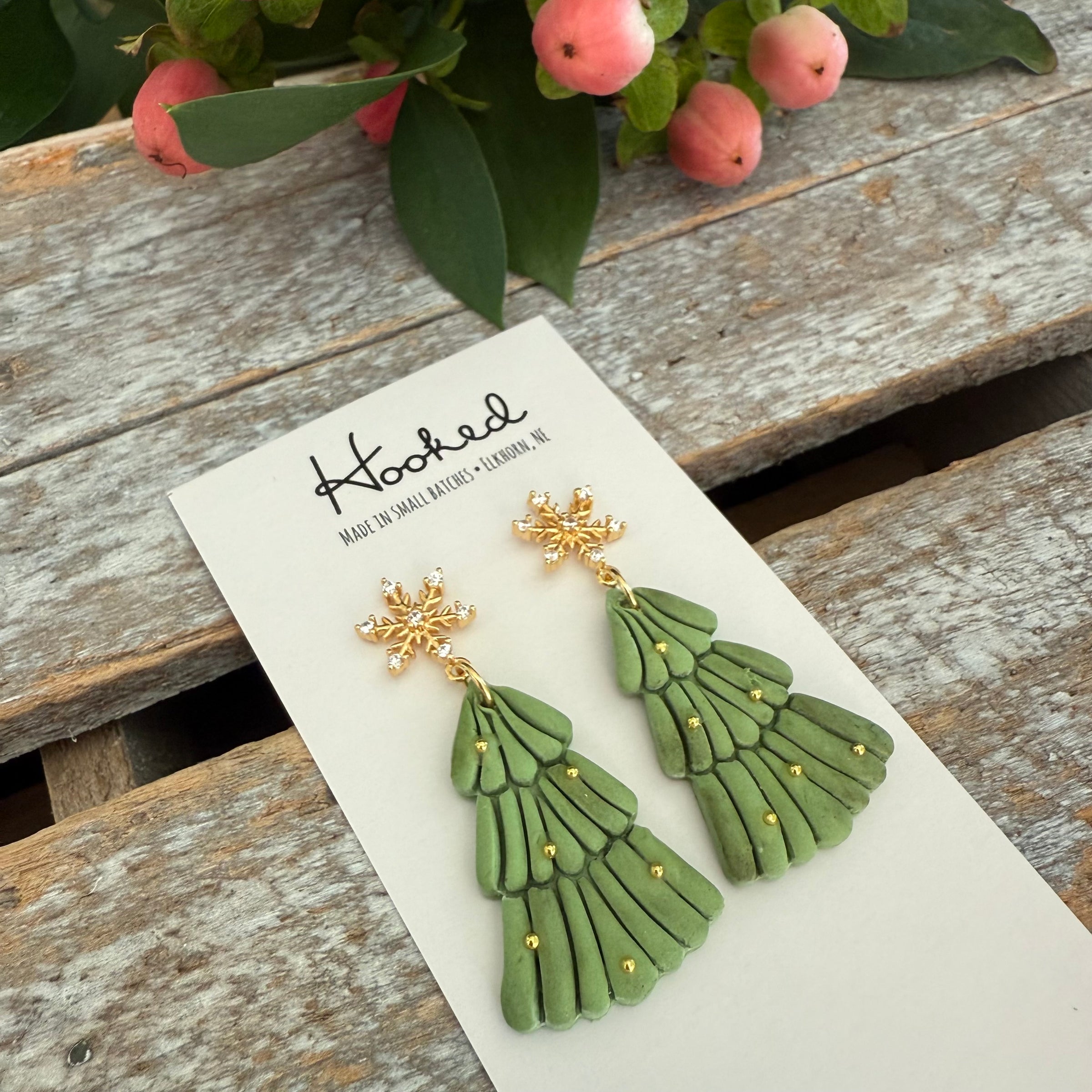 Nordic Tree Earrings - Two Styles