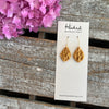 Sweater Diamonds in Spun Gold  - Small