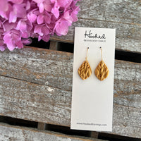 Sweater Diamonds in Spun Gold  - Small