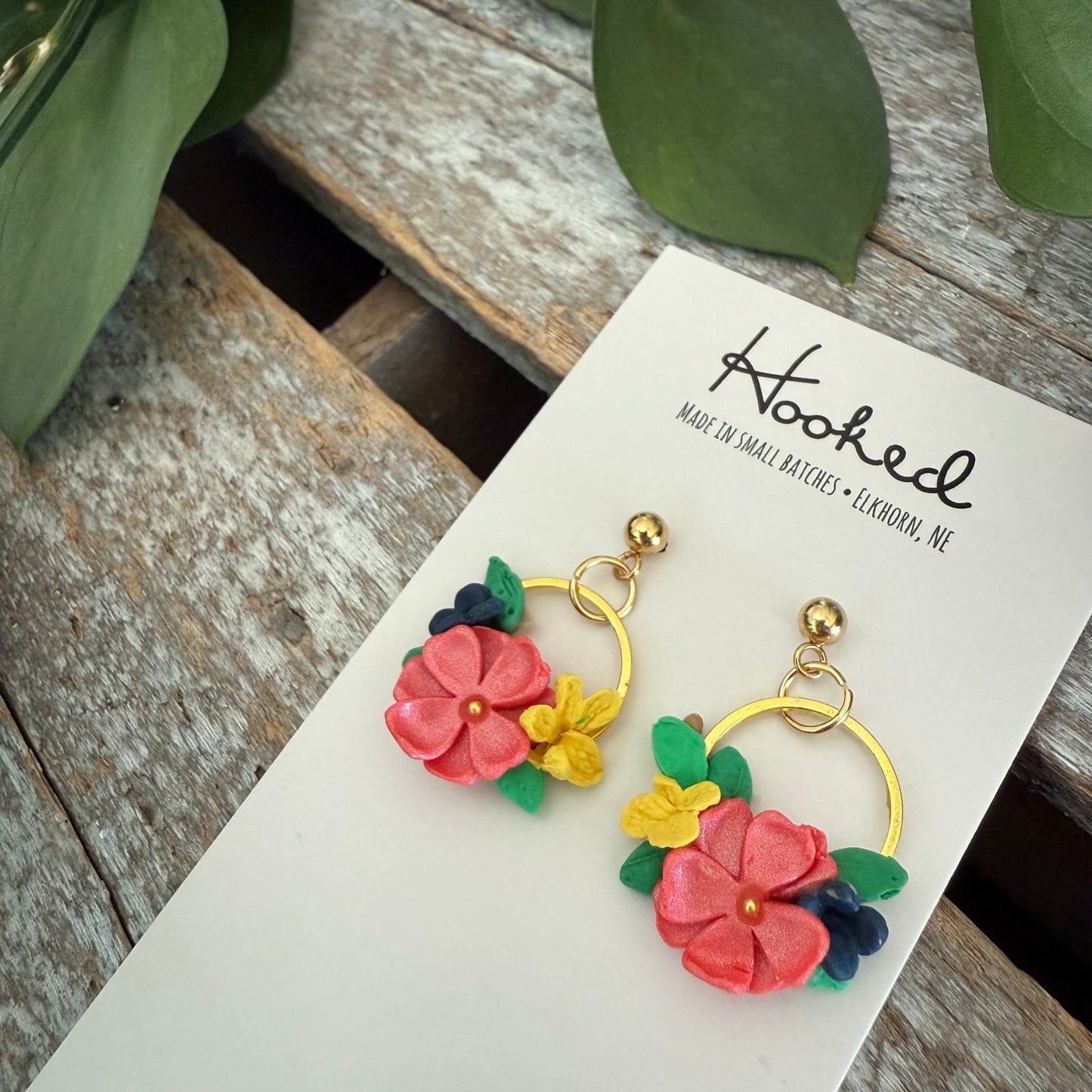Bright Blooms - Bouquet Earrings - Extra Small