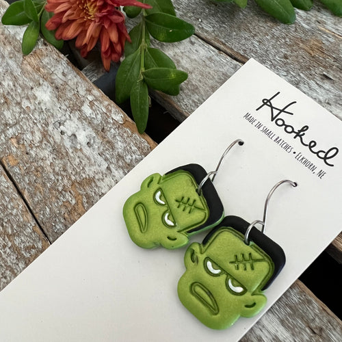 Frankenstein Earrings - Small