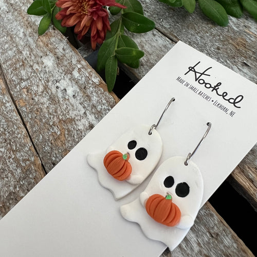 That’s the Spirit Ghost Earrings - Small