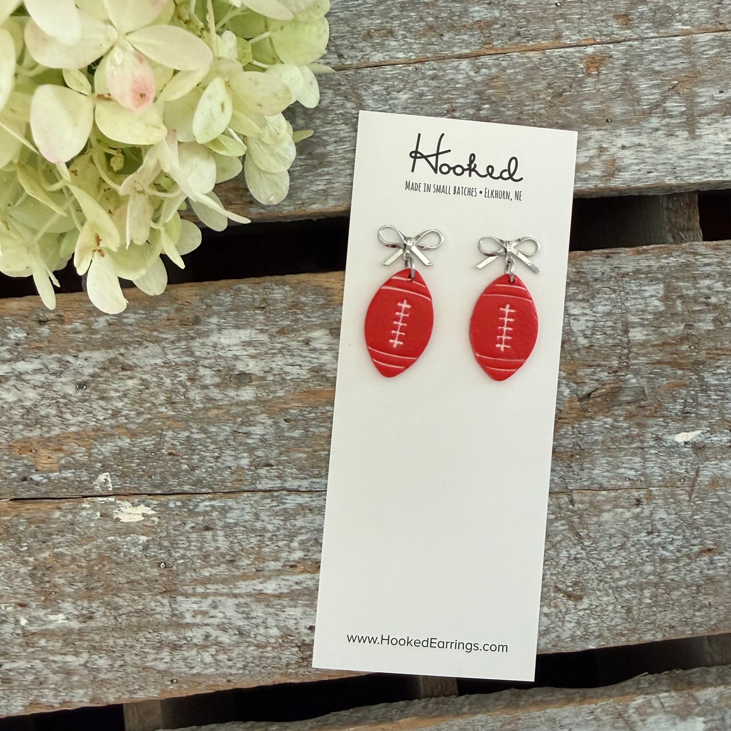 Game Day Bow Earrings