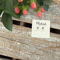 Snowman Stud Earrings