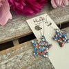 Confetti Star Earrings - Medium