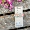Sea Shell Cutout Pool Earrings - Waterproof