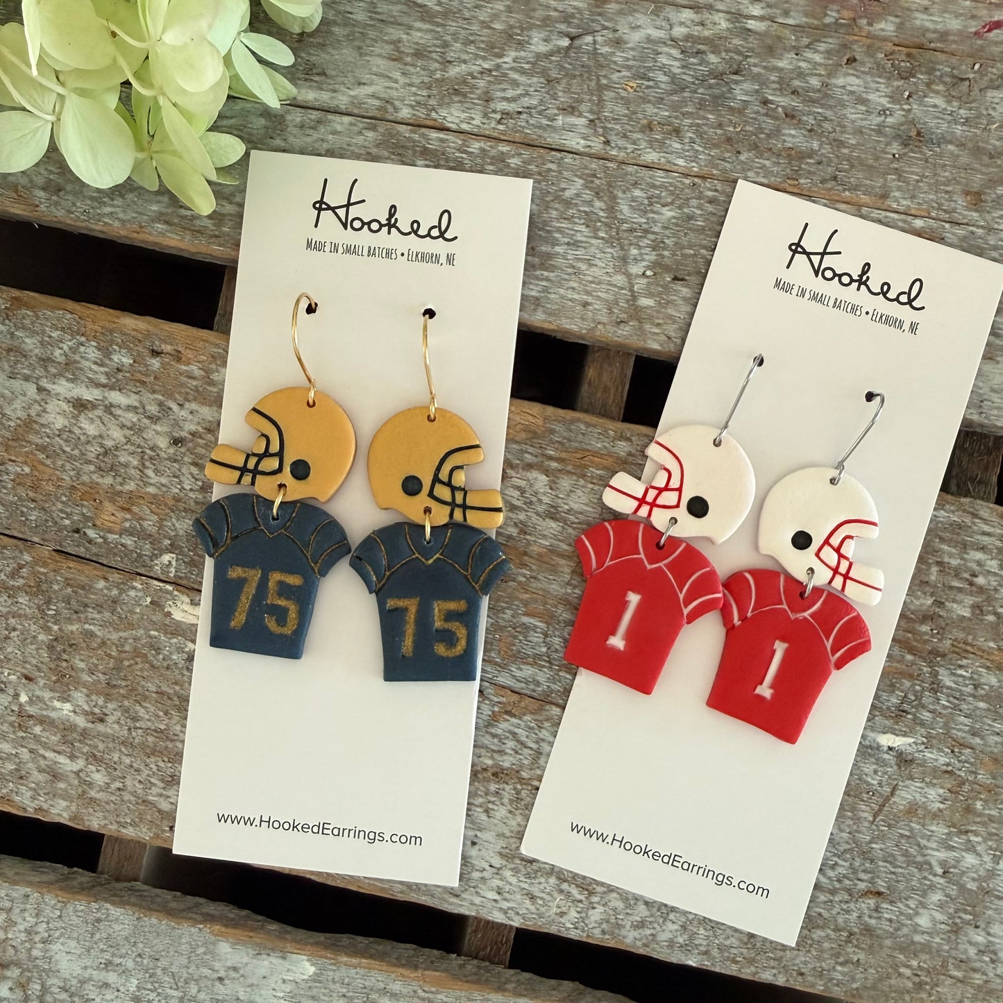 Game Day Player Earrings - CUSTOM Edition