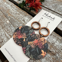 Autumn’s Majesty Suspended Stack Earrings