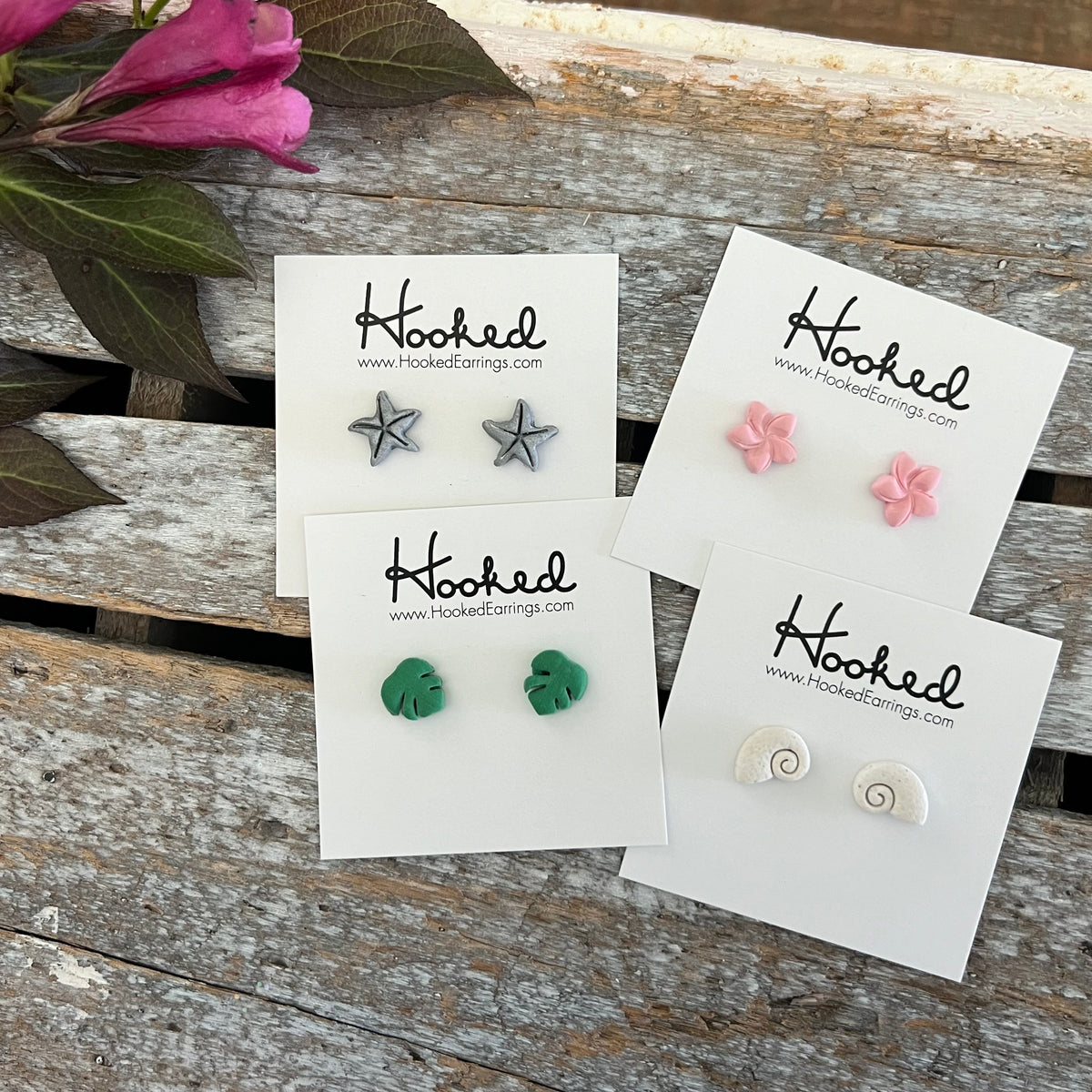 Seashell Stud Earrings