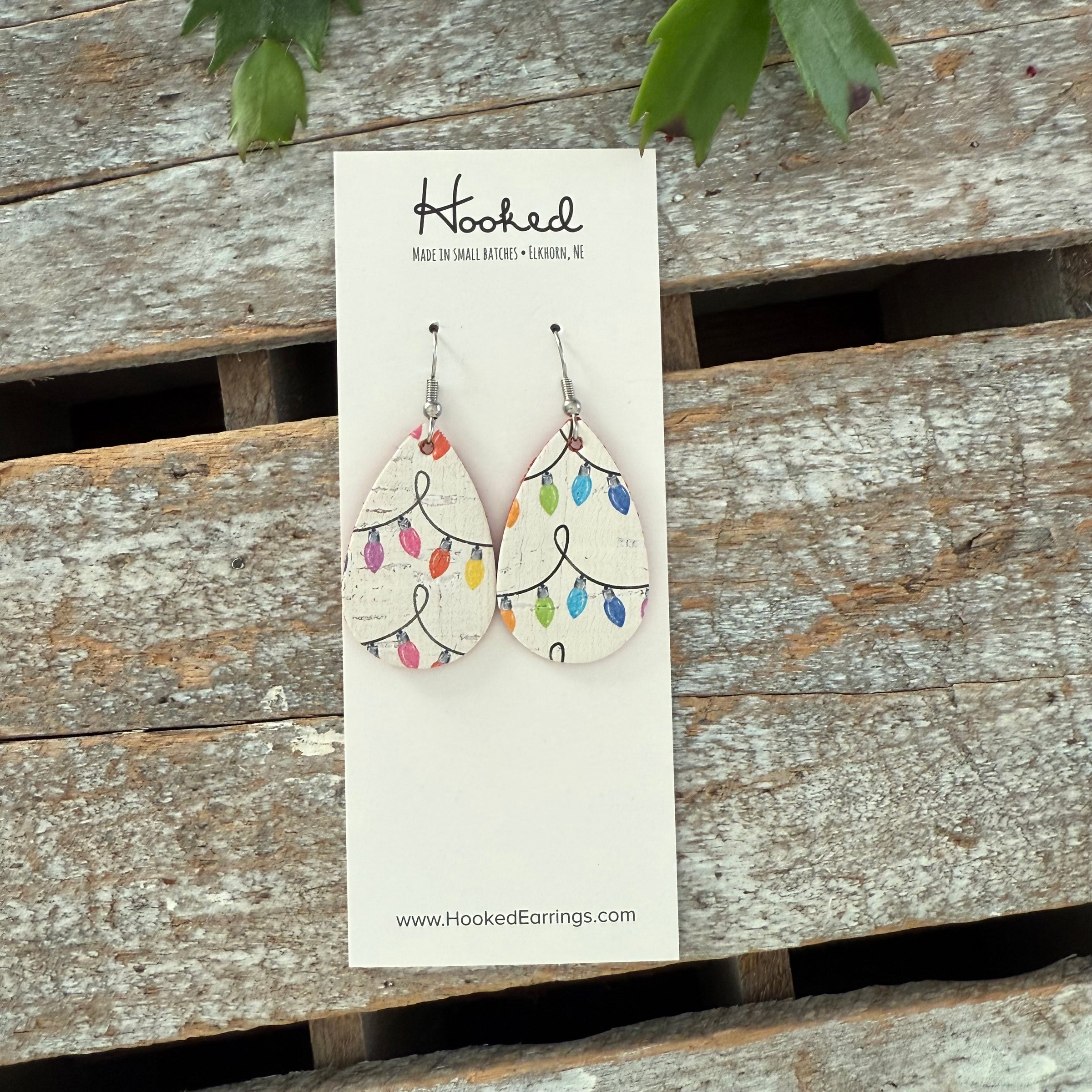 Rainbow Glow Teardrops - Small