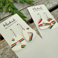 Pride Triangle Earrings