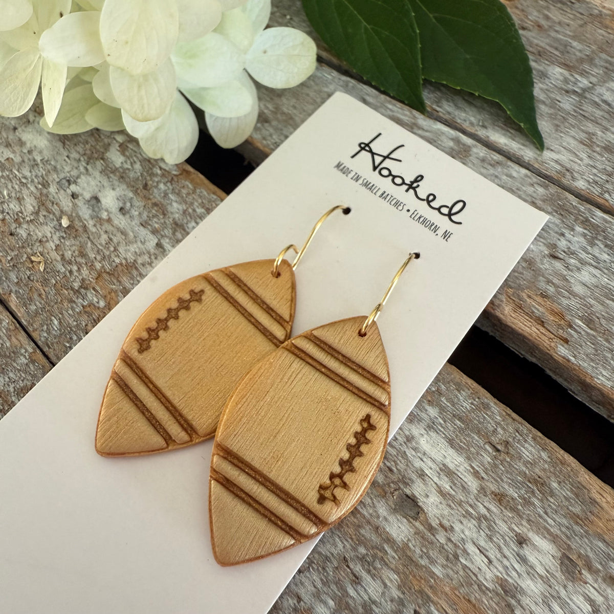 Touchdown Earrings - Gold