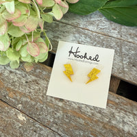 Lightning Bolt Studs