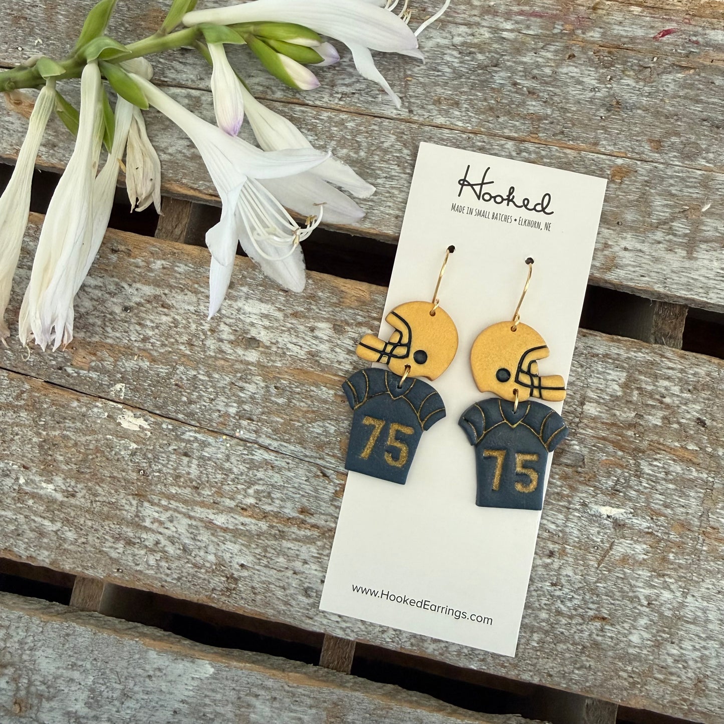 Game Day Player Earrings - CUSTOM Edition