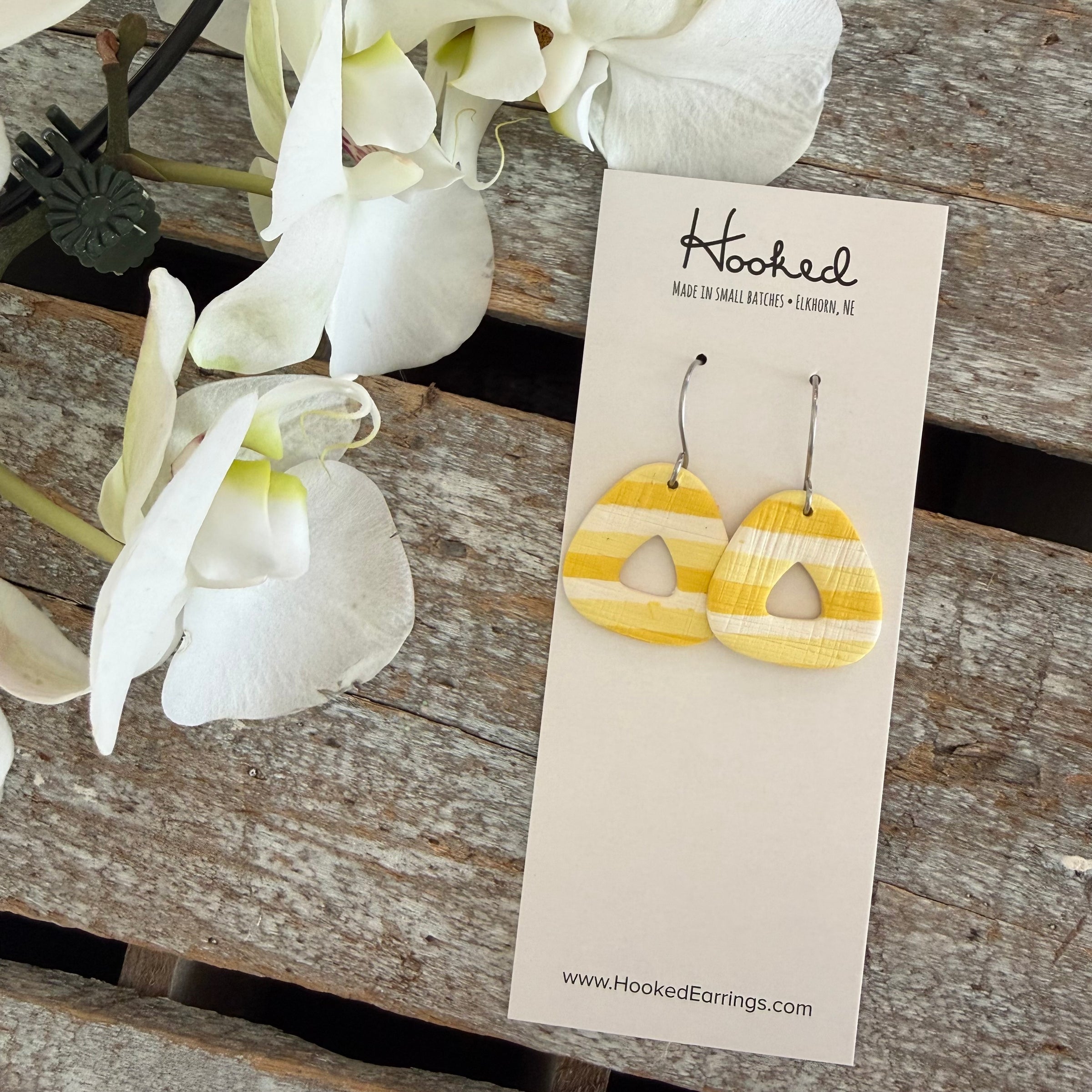 Sunshine Stripe Earrings