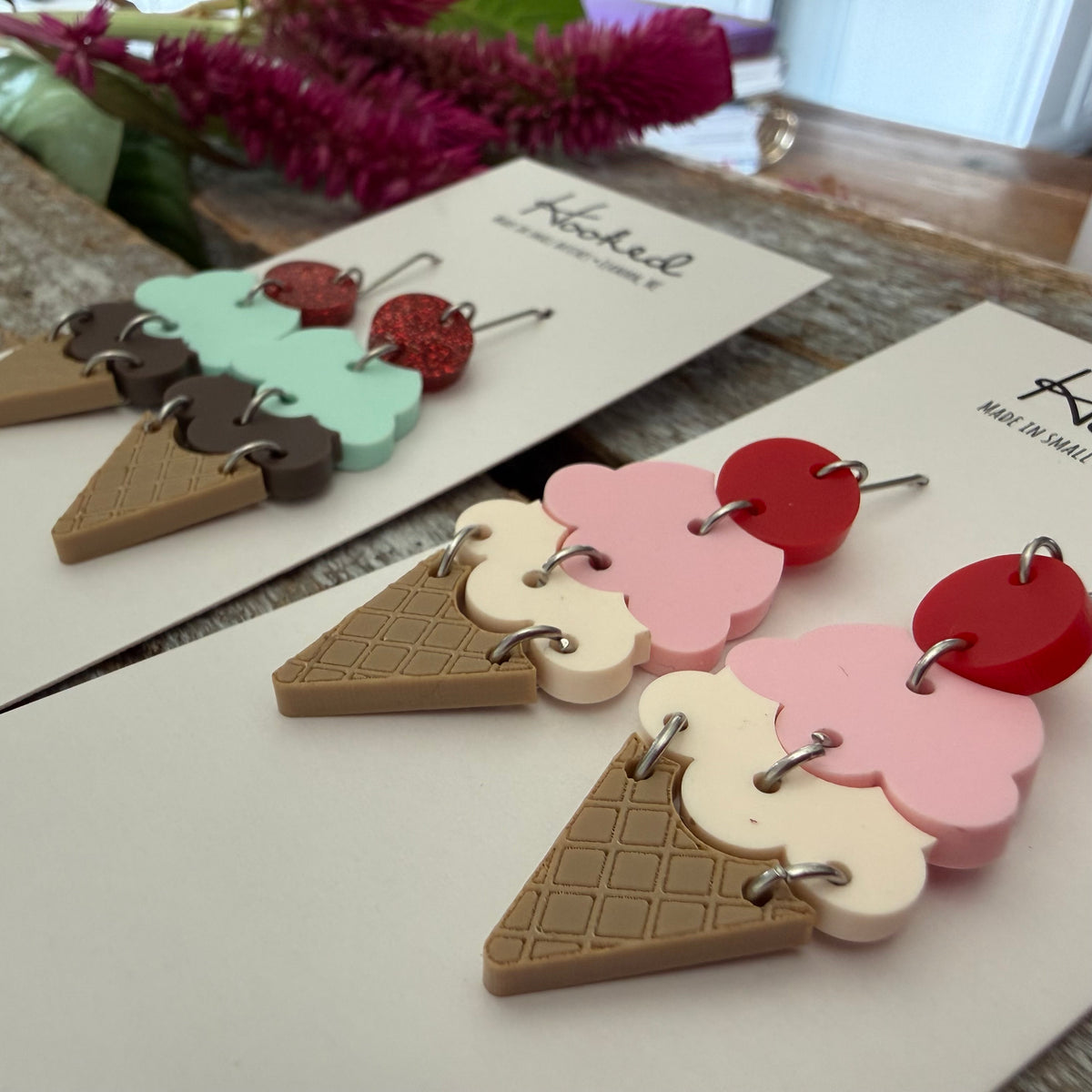 Double Scoop Earrings