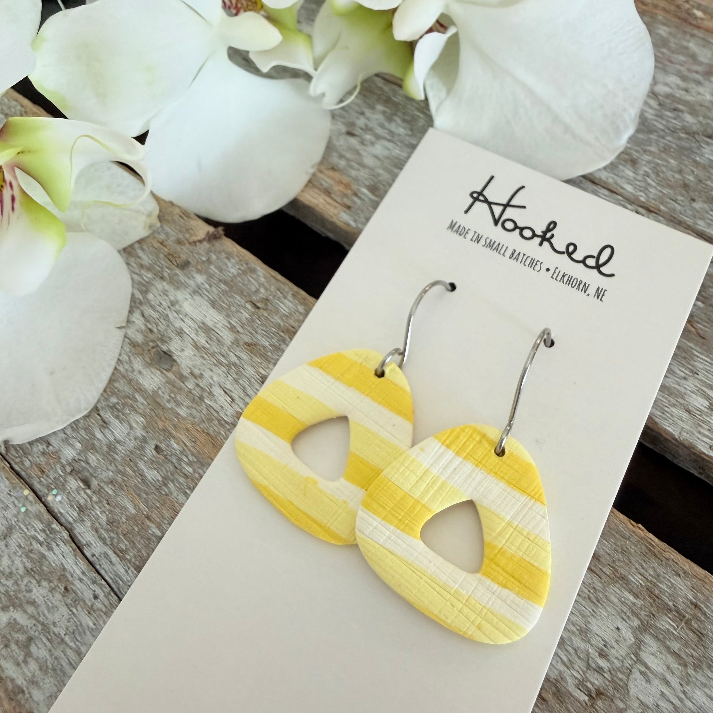 Sunshine Stripe Earrings