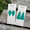 Boho Arch Dangles in Pastel Jade - Medium