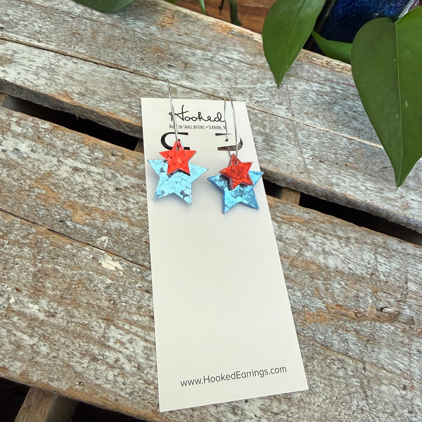 Sparkling Star Earrings