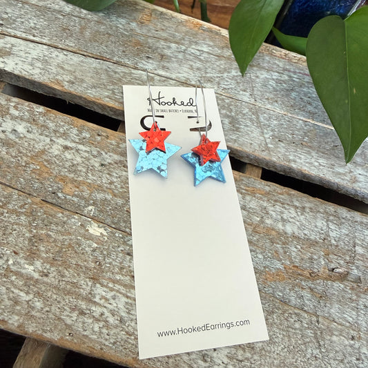 Sparkling Star Earrings