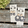 Autumn Sky Suspended Stack Earrings - Small