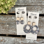 Autumn Sky Suspended Stack Earrings - Small