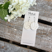 Volleyball Clay Earrings