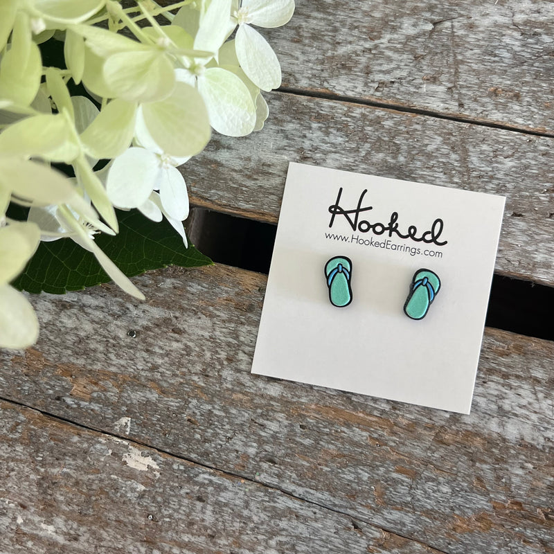 Flip Flop Stud Earrings