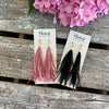 Fanciful Feather Earrings - Various Sizes