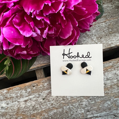 Bumblebee Stud Earrings