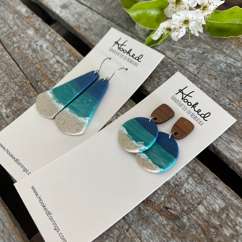 Just Beachy Earrings - Small and Medium