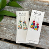 Clear Bouquet Dangle Earrings - Small
