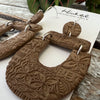 Cocoa Bean Leilani Earrings - Large