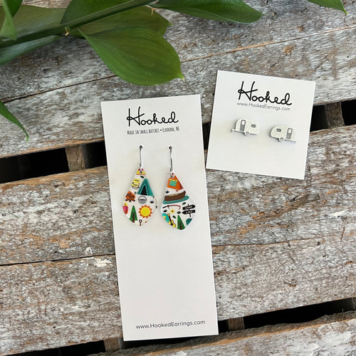 Happy Camper Stud Earrings