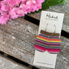 Serape Stripe Earring Stacks - Small and Medium