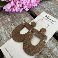 Cocoa Bean Leilani Earrings - Large