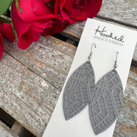 Steel Gray Petals  - Medium