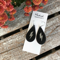 A Little Bit Custom - Lightning Bolt Teardrops - Medium