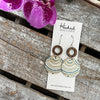 Smaller Boho Scalloped Suspended Stacks