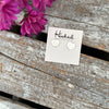 Nebraska Heart Studs - 12mm