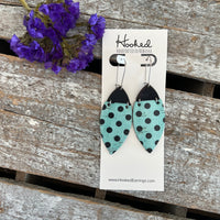 Dotted Turquoise Suspended Stacks - Medium(ish)