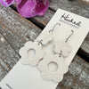 Daisy Cutouts in Textured White - Medium