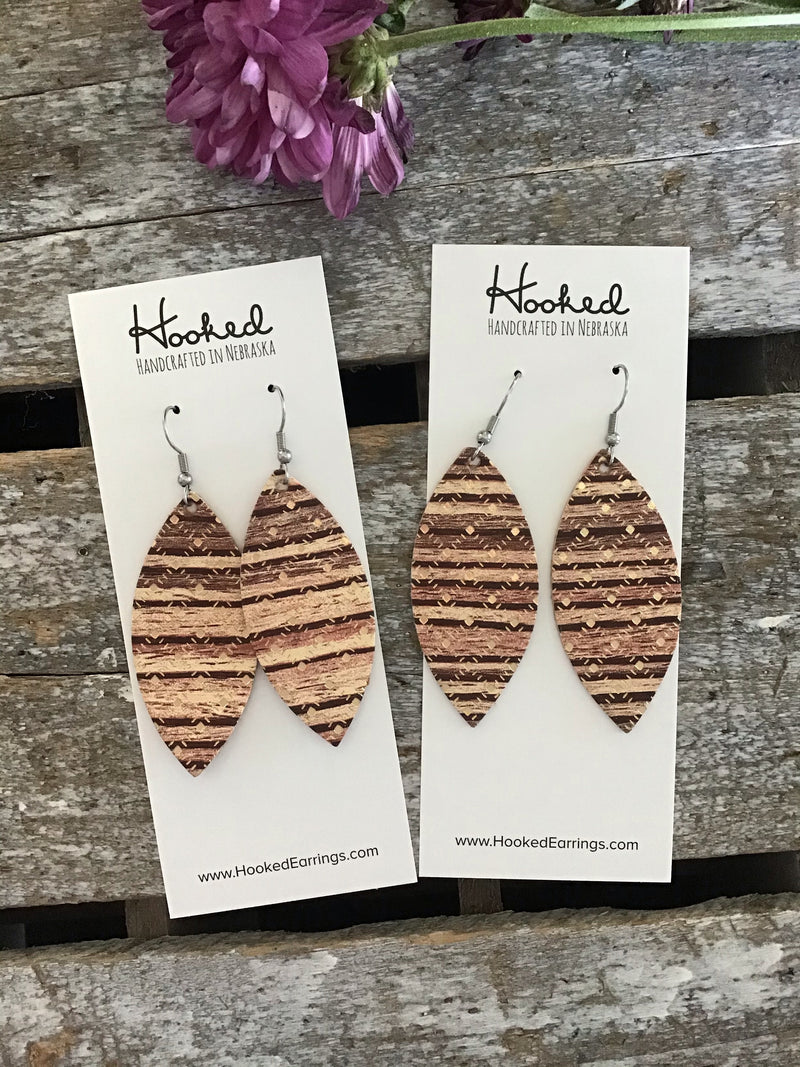 Gilded Walnut Petals - Medium