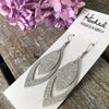 Silver Sparkle Layered Cutouts
