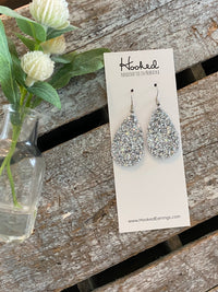 Crushed Diamonds Glitter Teardrops - Small