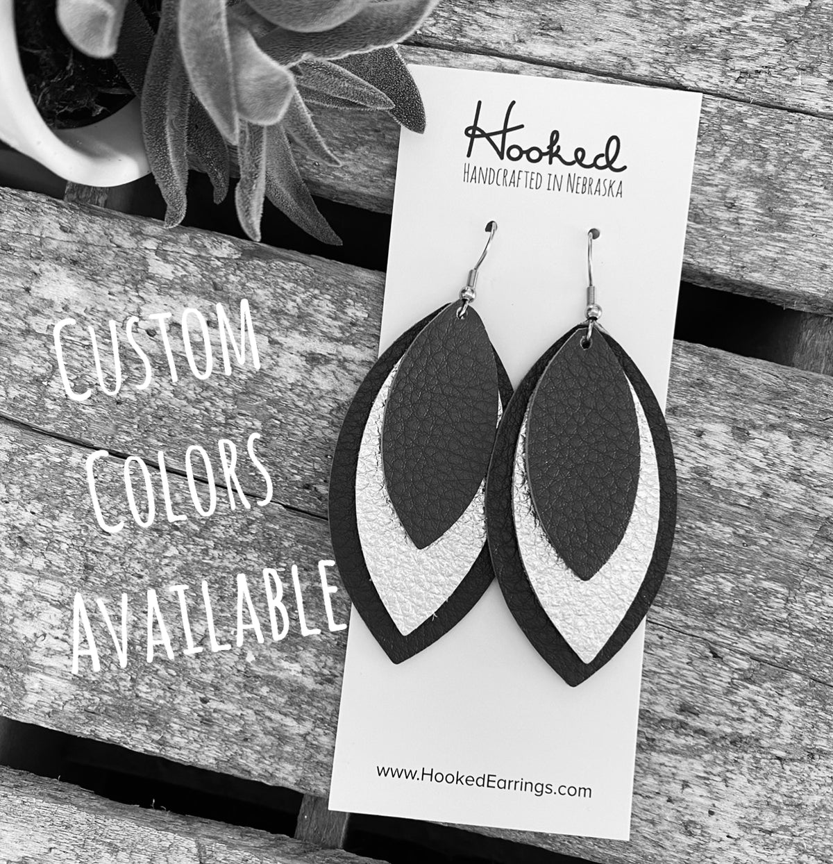 Leather Sports Earrings – E.T. Tobey Company