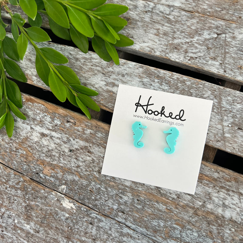Sea Horse Studs
