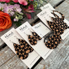 Black Velvet Cork Teardrops - Small